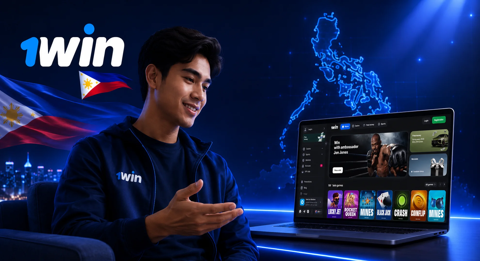 1win for Filipino players