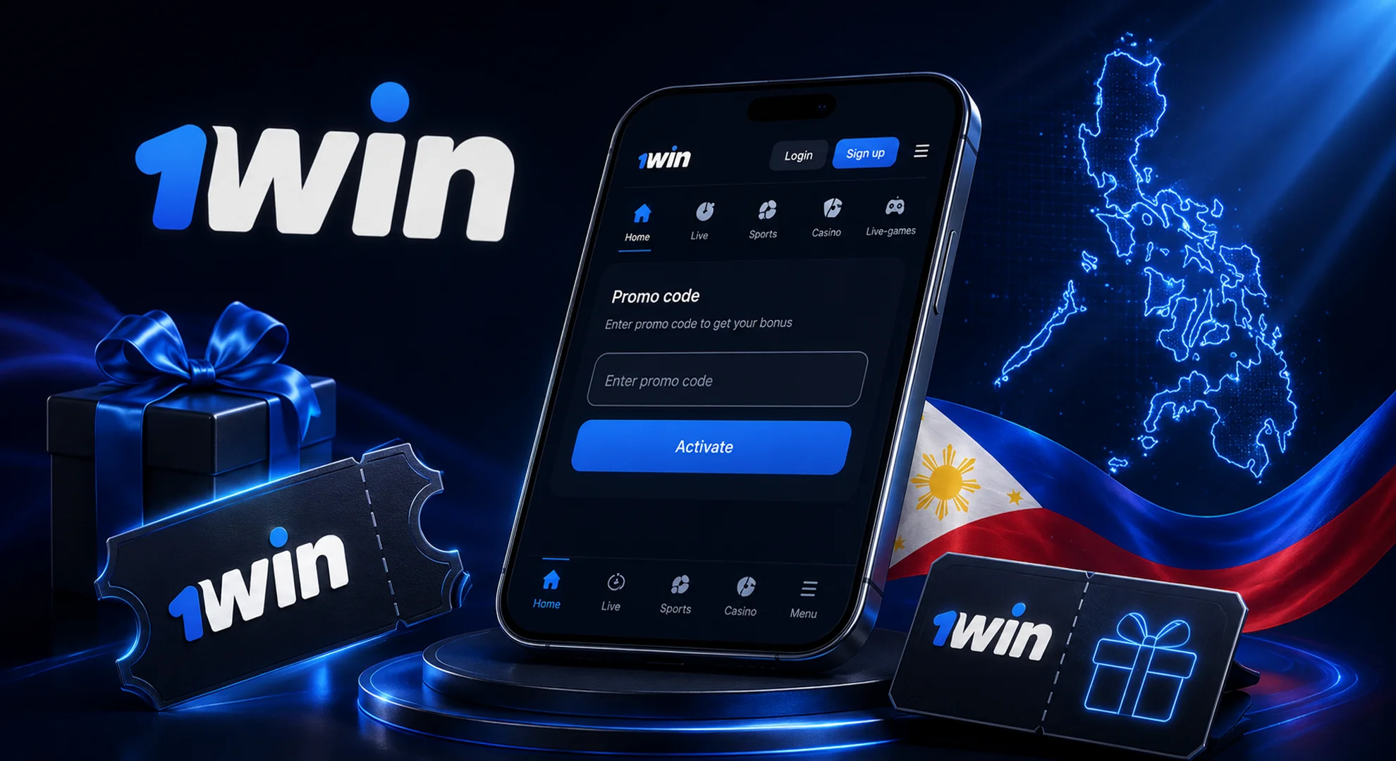 1win promo code Philippines